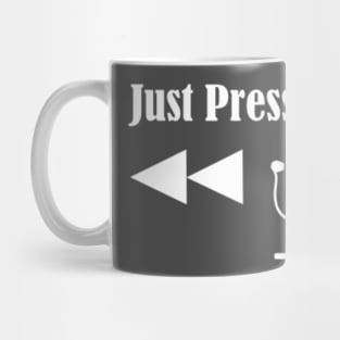 Just Press Playhouse (White Logo) Mug